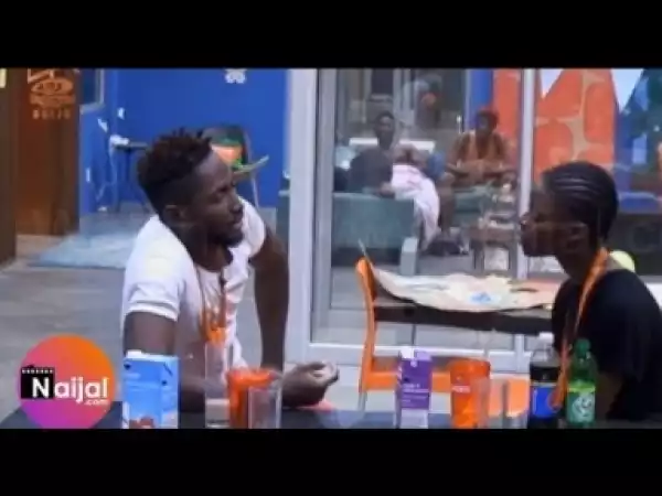Video: BB Naija - Miracle And Khloe Sorting Out Their Differences